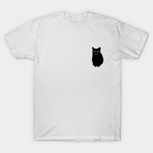 Black Cat Meme T-Shirt